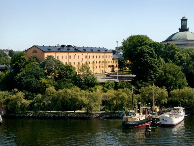 Museets exteriör. Foto.